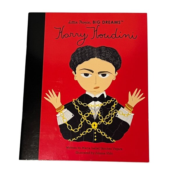 Harry Houdini Little People Big Dreams Kids Book Biography Escape Artist - Picture 1 of 6
